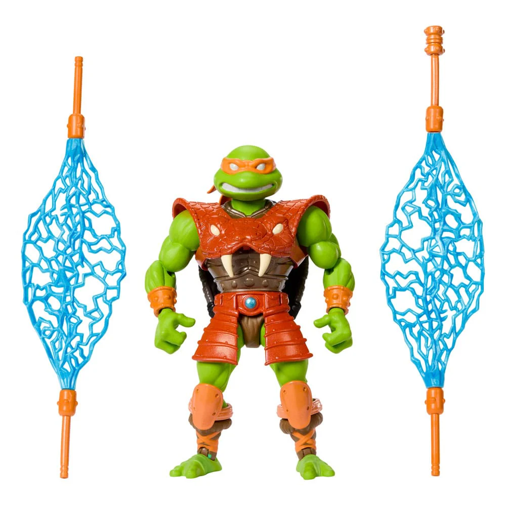 FIGURA MICHELANGELLO TURTLES OF GRAYSKULL MASTERS OF THE UNIVERSE ORIGINS WAVE 6 - Image 2