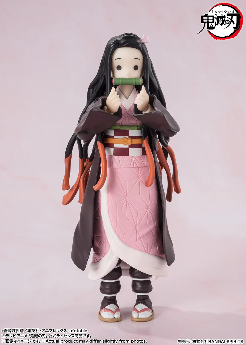 FIGURA NEZUKO KAMADO DEMON SLAYER - KIMETSU NO YAIBA - S.H. FIGUARTS BANDAI TAMASHII NATIONS - Image 4