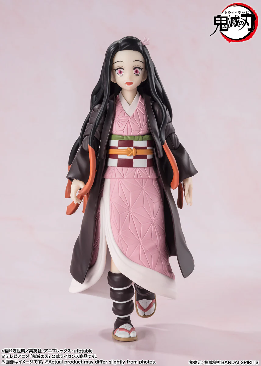 FIGURA NEZUKO KAMADO DEMON SLAYER - KIMETSU NO YAIBA - S.H. FIGUARTS BANDAI TAMASHII NATIONS - Image 6