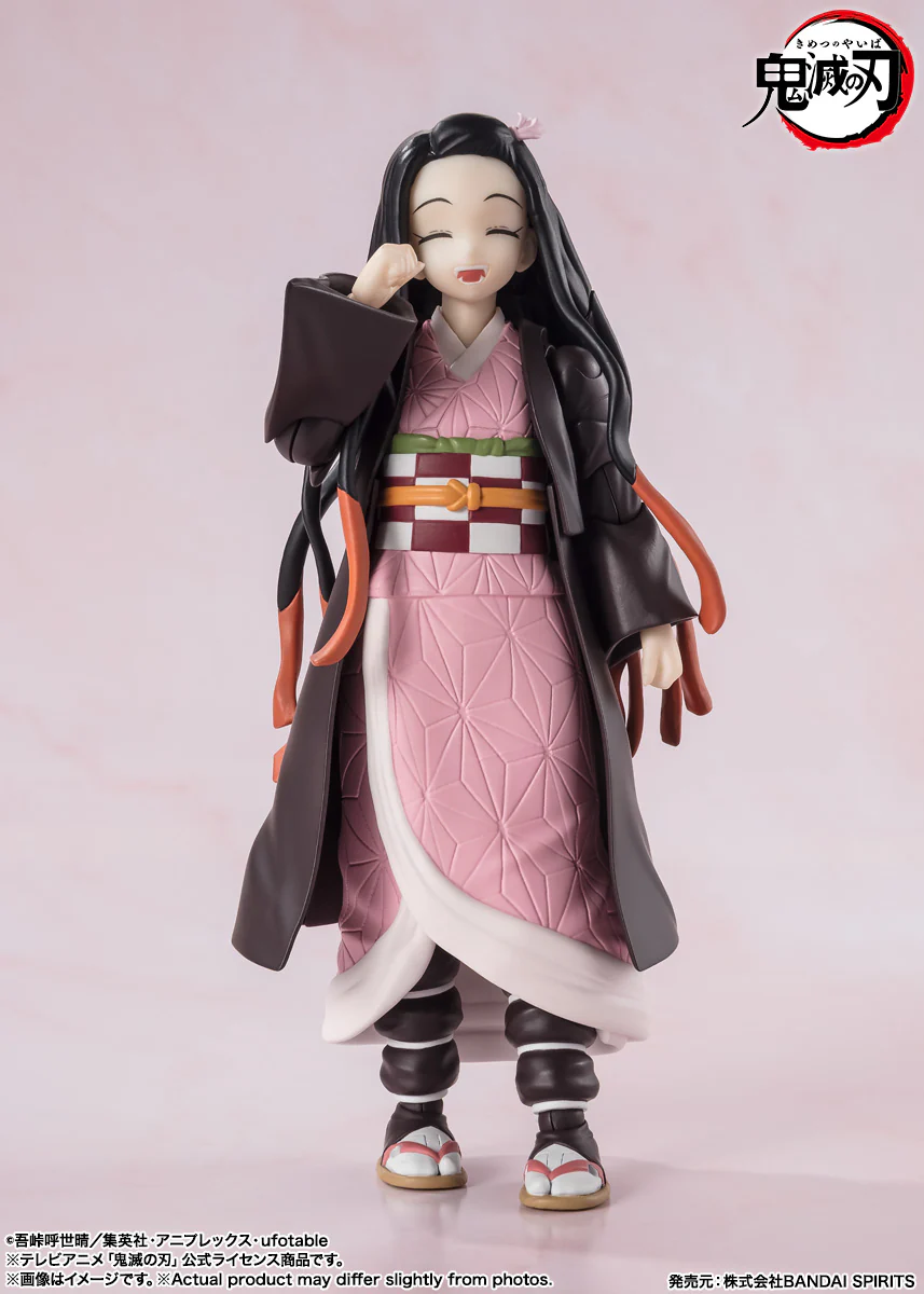FIGURA NEZUKO KAMADO DEMON SLAYER - KIMETSU NO YAIBA - S.H. FIGUARTS BANDAI TAMASHII NATIONS - Image 7