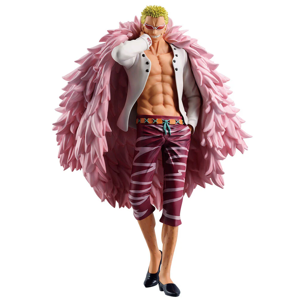 FIGURA ONE PIECE DON QUIXOTE DOFLAMINGO THE UNBREAKABLE LAW - MASTERLISE ICHIBANSHO BANPRESTO