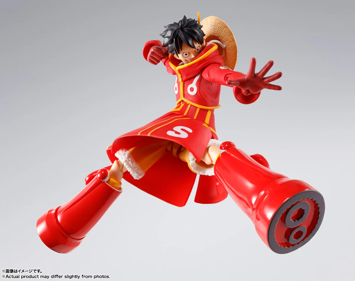 FIGURA ONE PIECE MONKEY D. LUFFY - FUTURE ISLAND EGGHEAD - S.H. FIGUARTS TAMASHII NATIONS - Image 4