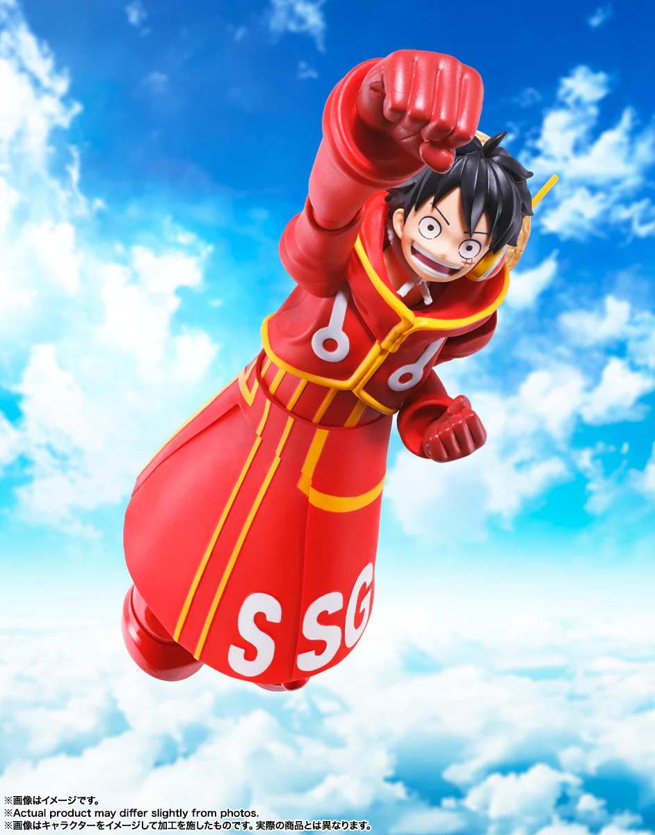 FIGURA ONE PIECE MONKEY D. LUFFY - FUTURE ISLAND EGGHEAD - S.H. FIGUARTS TAMASHII NATIONS - Image 9