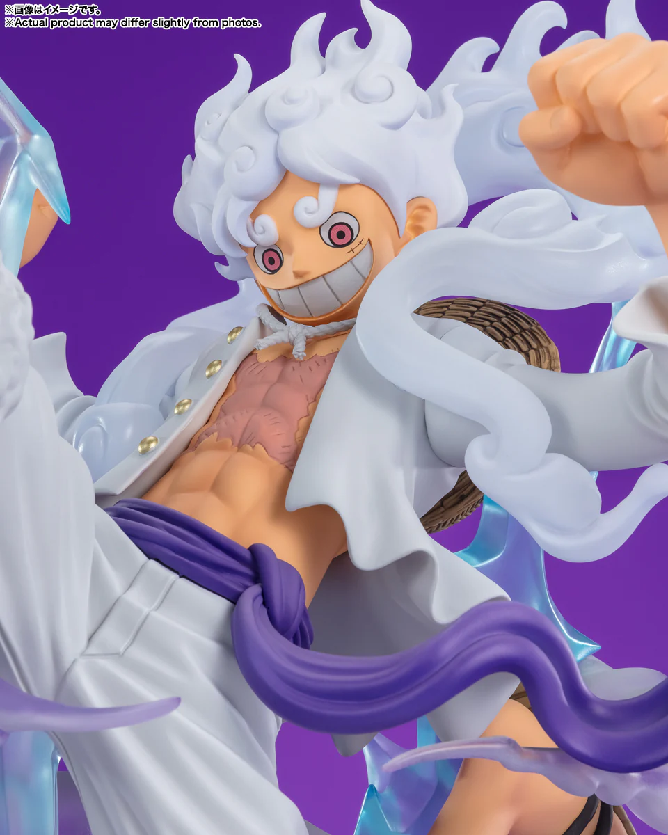 FIGURA ONE PIECE MONKEY D. LUFFY -GEAR 5 GIGANT- 30 CM - S.H. FIGUARTS BANDAI SPIRITS TAMASHII NATIONS - Image 5
