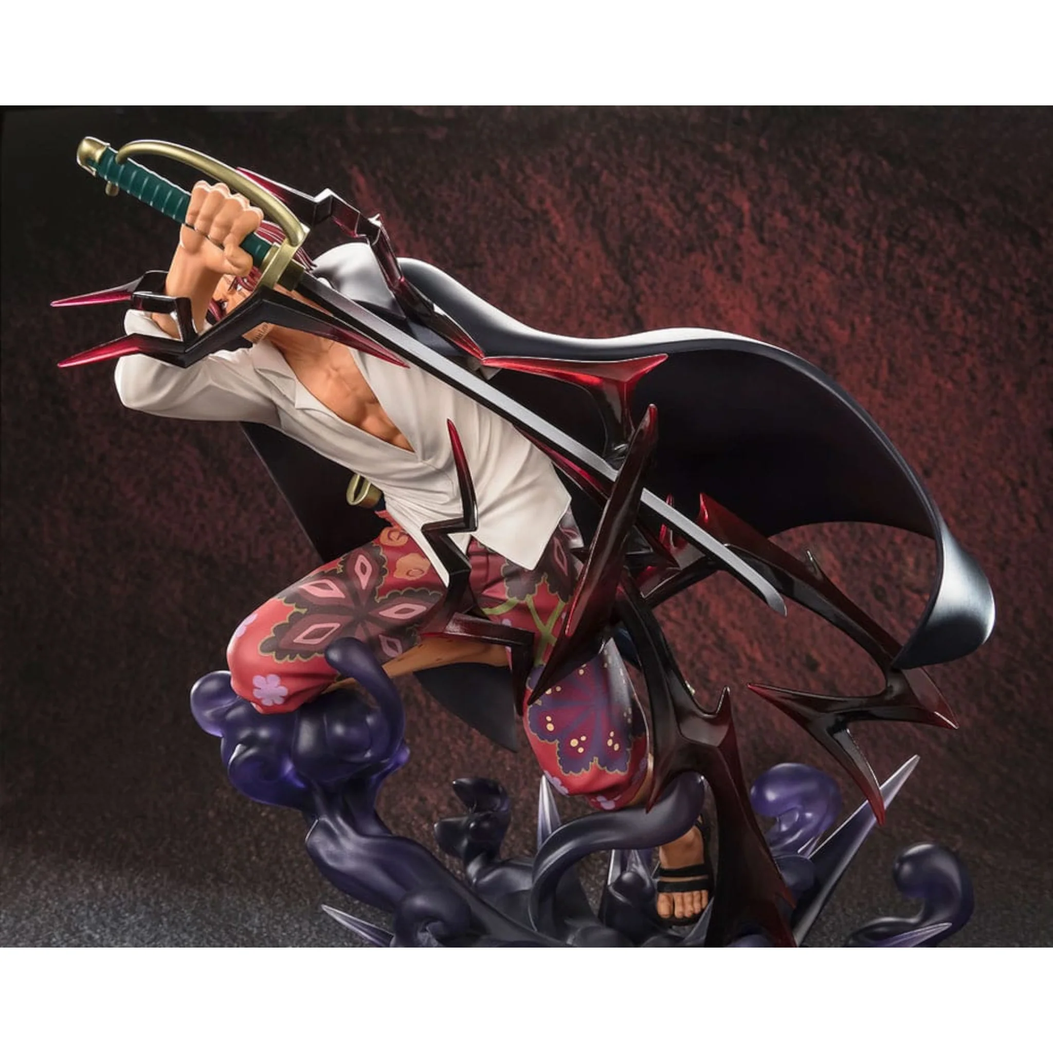 FIGURA FIGUARTS ZERO SHANKS DIVINE DEPARTURE ONE PIECE TAMASHII NATIONS - Image 3