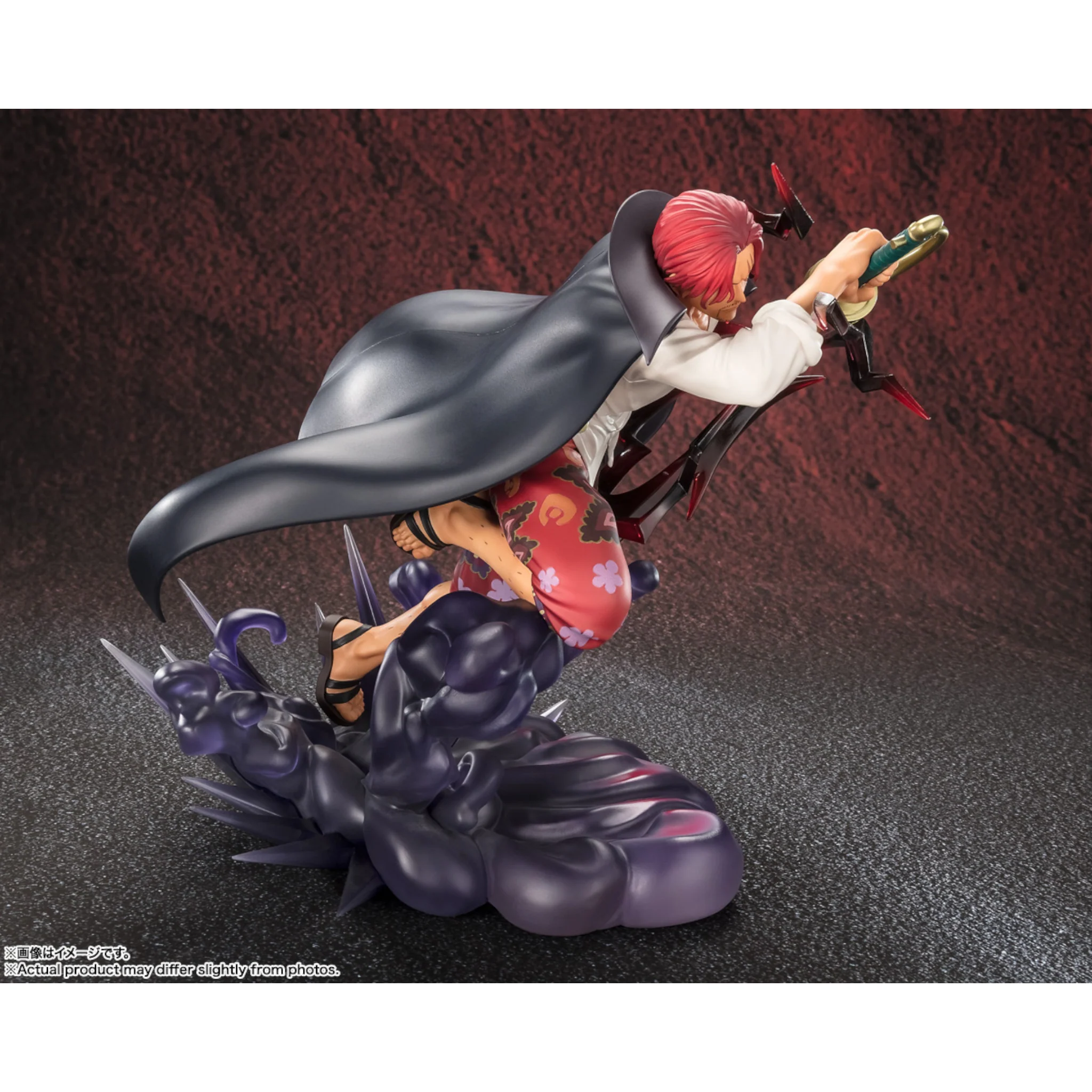 FIGURA FIGUARTS ZERO SHANKS DIVINE DEPARTURE ONE PIECE TAMASHII NATIONS - Image 4