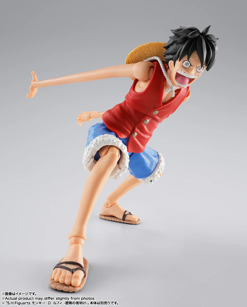 FIGURA ONE PIECE MONKEY D. LUFFY ROMANCE DAWN GUM-GUM OPTION PARTS SET S.H. FIGUARTS BANDAI SPIRITS TAMASHII NATIONS - Image 3
