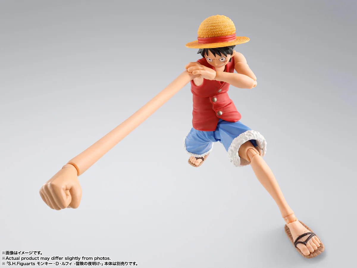 FIGURA ONE PIECE MONKEY D. LUFFY ROMANCE DAWN GUM-GUM OPTION PARTS SET S.H. FIGUARTS BANDAI SPIRITS TAMASHII NATIONS - Image 4