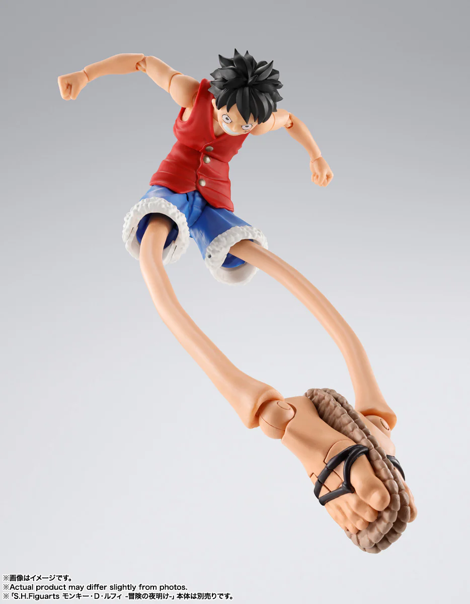 FIGURA ONE PIECE MONKEY D. LUFFY ROMANCE DAWN GUM-GUM OPTION PARTS SET S.H. FIGUARTS BANDAI SPIRITS TAMASHII NATIONS - Image 6
