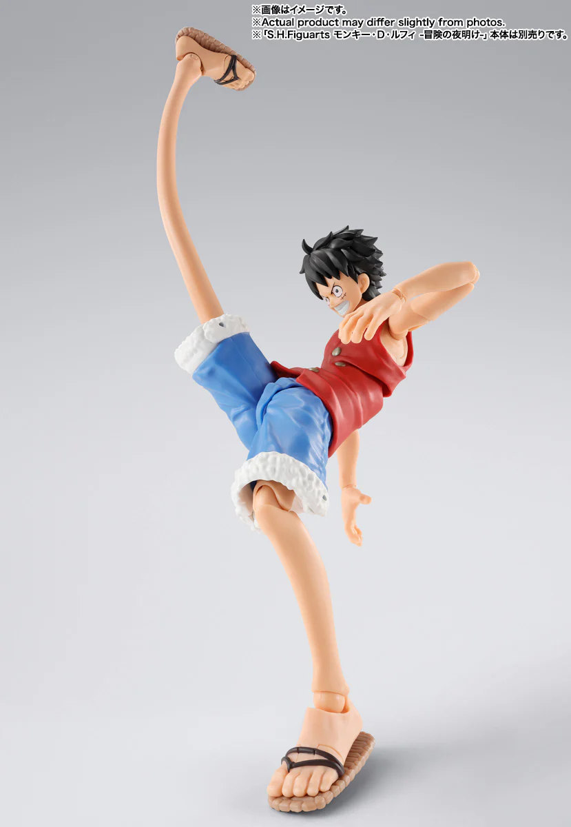 FIGURA ONE PIECE MONKEY D. LUFFY ROMANCE DAWN GUM-GUM OPTION PARTS SET S.H. FIGUARTS BANDAI SPIRITS TAMASHII NATIONS - Image 7