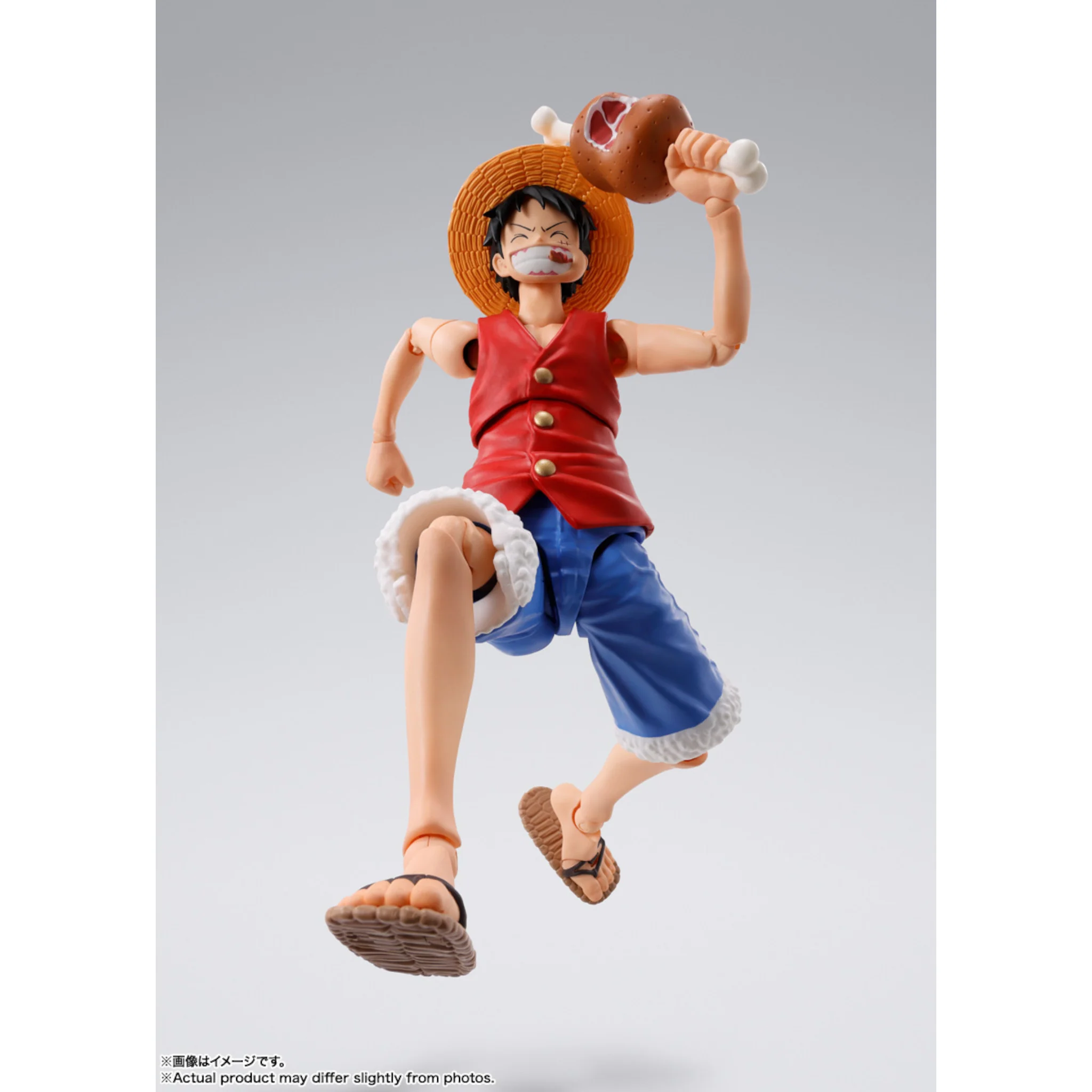 FIGURA ONE PIECE MONKEY D. LUFFY - ROMANCE DAWN - S.H. FIGUARTS BANDAI TAMASHII NATIONS - Image 2