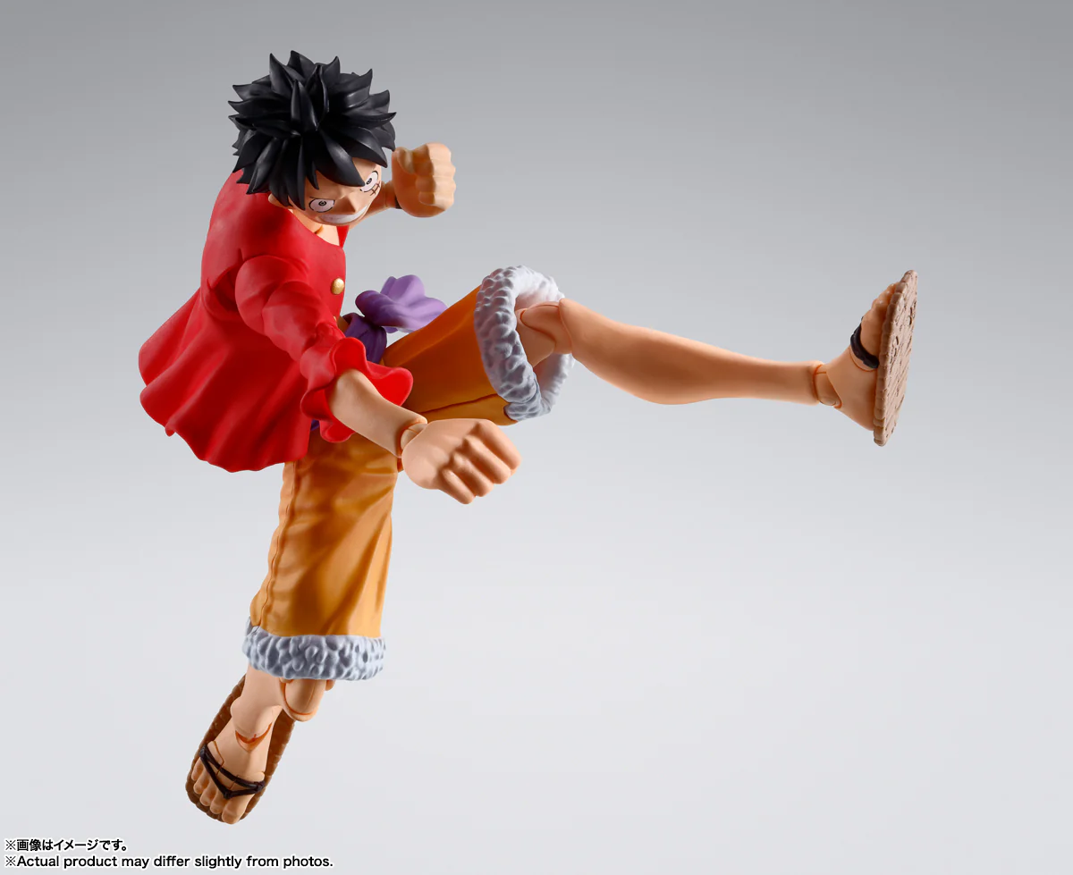 FIGURA ONE PIECE MONKEY D. LUFFY - THE RAID ON ONIGASHIMA - S.H. FIGUARTS BANDAI SPIRITS TAMASHII NATIONS (RE-RUN) - Image 3