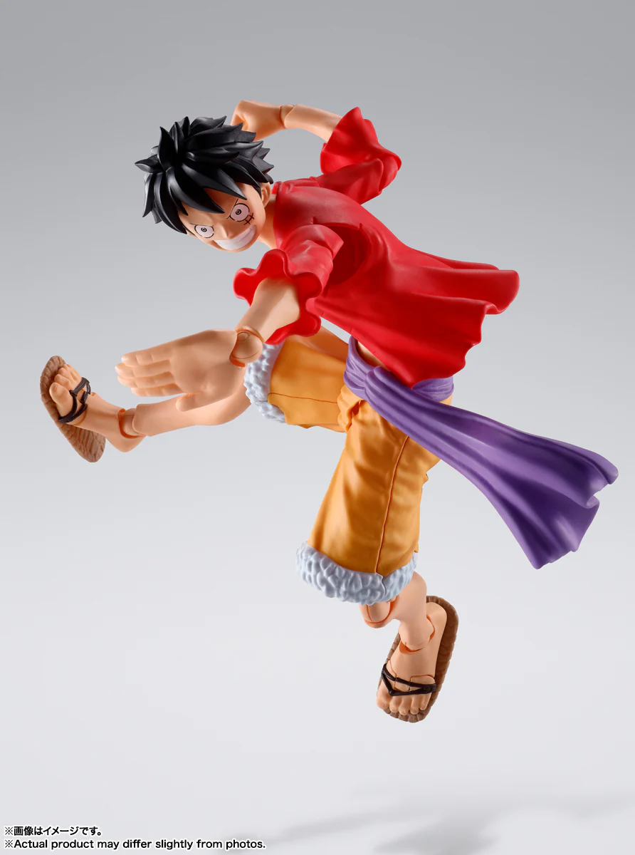 FIGURA ONE PIECE MONKEY D. LUFFY - THE RAID ON ONIGASHIMA - S.H. FIGUARTS BANDAI SPIRITS TAMASHII NATIONS (RE-RUN) - Image 5