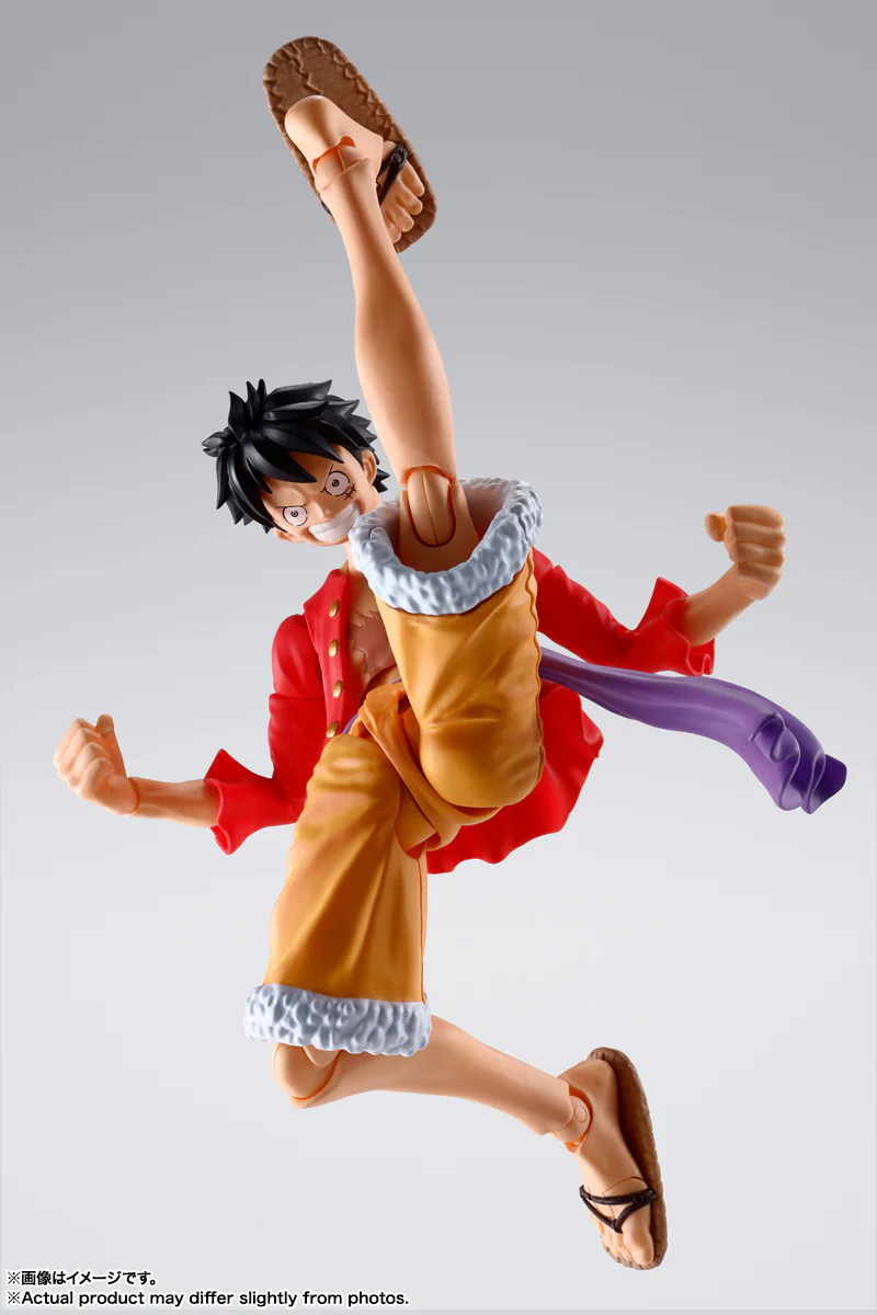 FIGURA ONE PIECE MONKEY D. LUFFY - THE RAID ON ONIGASHIMA - S.H. FIGUARTS BANDAI SPIRITS TAMASHII NATIONS (RE-RUN) - Image 6
