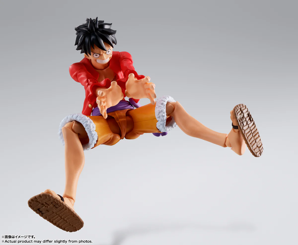 FIGURA ONE PIECE MONKEY D. LUFFY - THE RAID ON ONIGASHIMA - S.H. FIGUARTS BANDAI SPIRITS TAMASHII NATIONS (RE-RUN) - Image 7