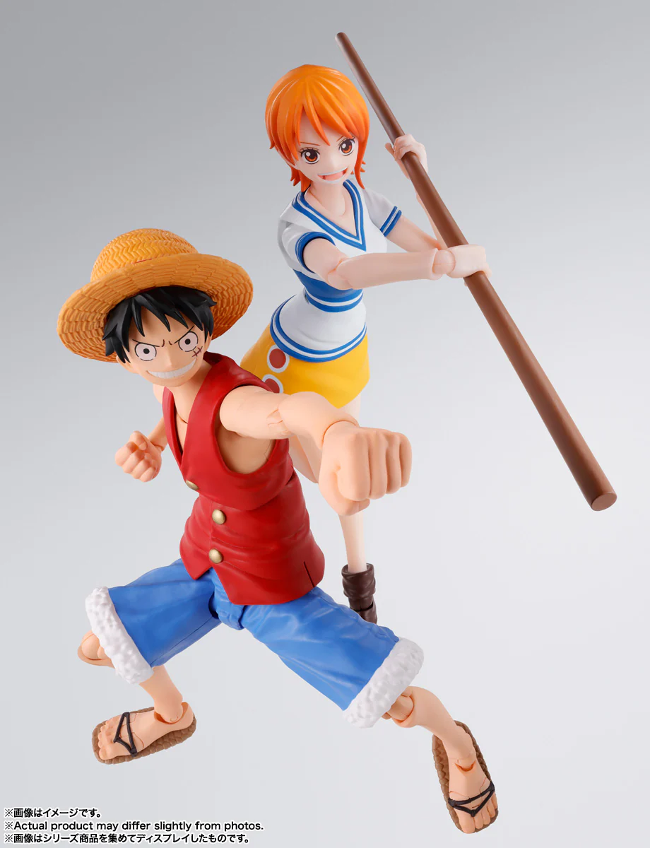FIGURA ONE PIECE NAMI - ROMANCE DAWN - S.H. FIGUARTS BANDAI TAMASHII NATIONS - Image 10