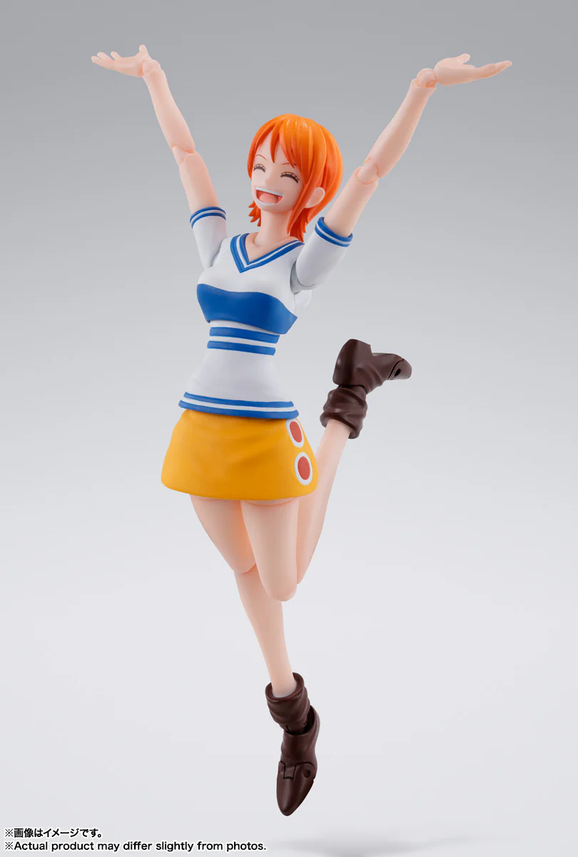 FIGURA ONE PIECE NAMI - ROMANCE DAWN - S.H. FIGUARTS BANDAI TAMASHII NATIONS - Image 4