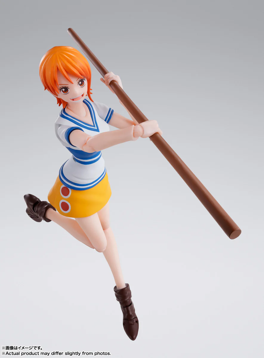 FIGURA ONE PIECE NAMI - ROMANCE DAWN - S.H. FIGUARTS BANDAI TAMASHII NATIONS - Image 5