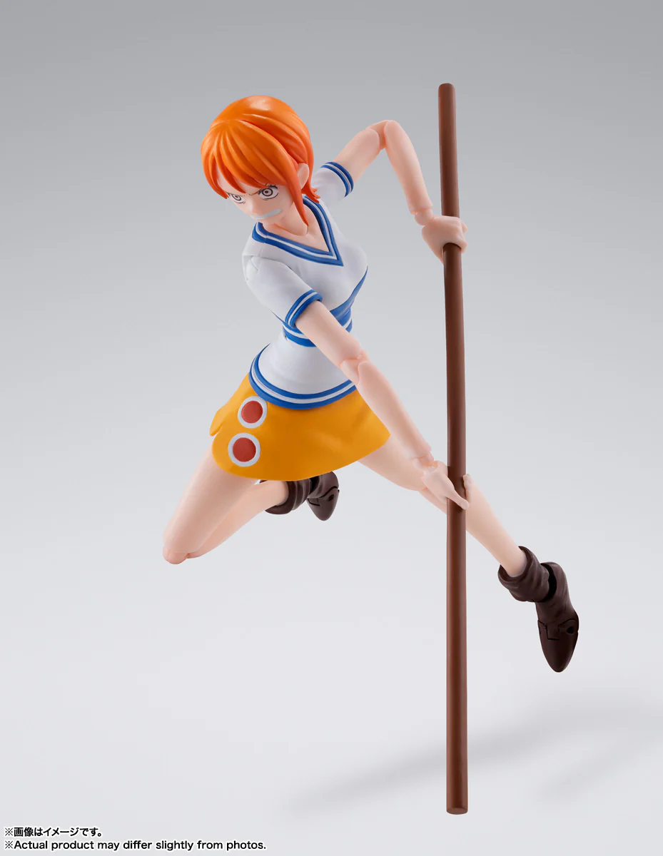 FIGURA ONE PIECE NAMI - ROMANCE DAWN - S.H. FIGUARTS BANDAI TAMASHII NATIONS - Image 6