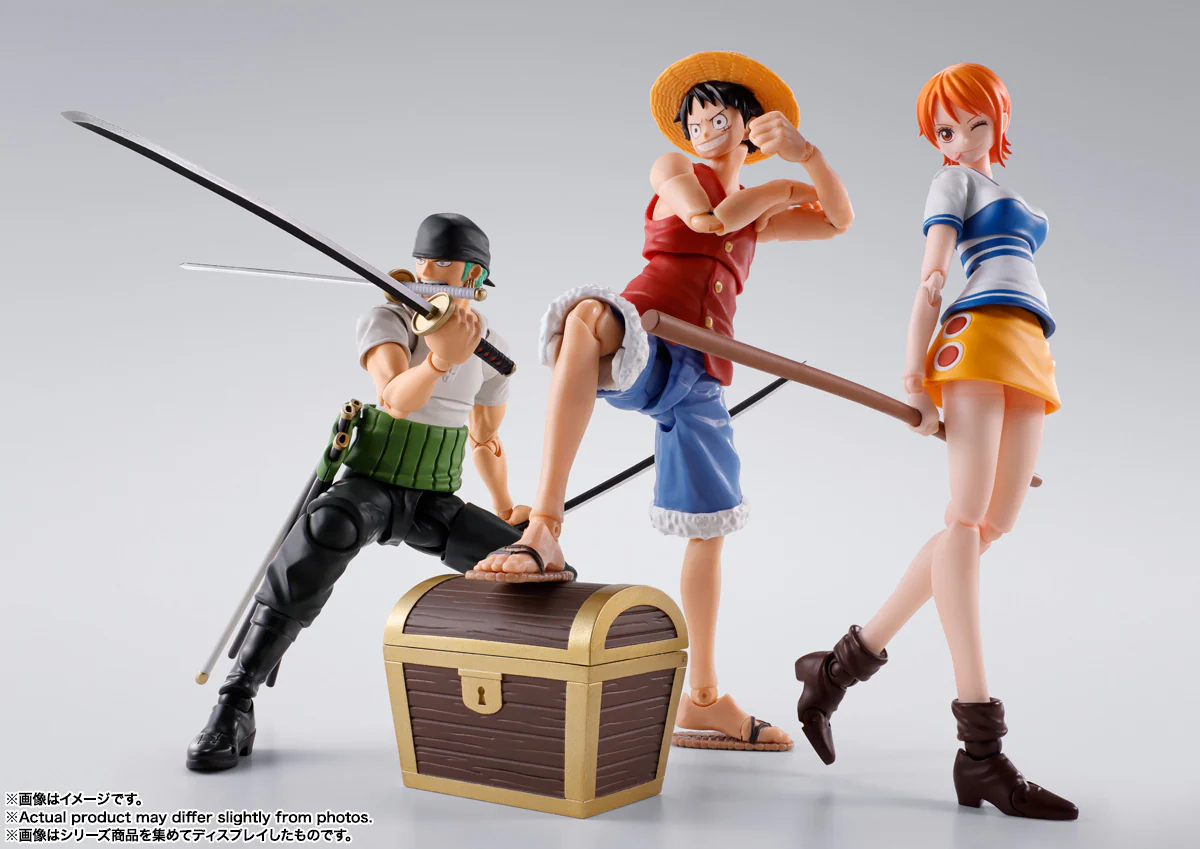 FIGURA ONE PIECE RORONOA ZORO - ROMANCE DAWN - S.H. FIGUARTS BANDAI SPIRITS TAMASHII NATIONS - Image 10