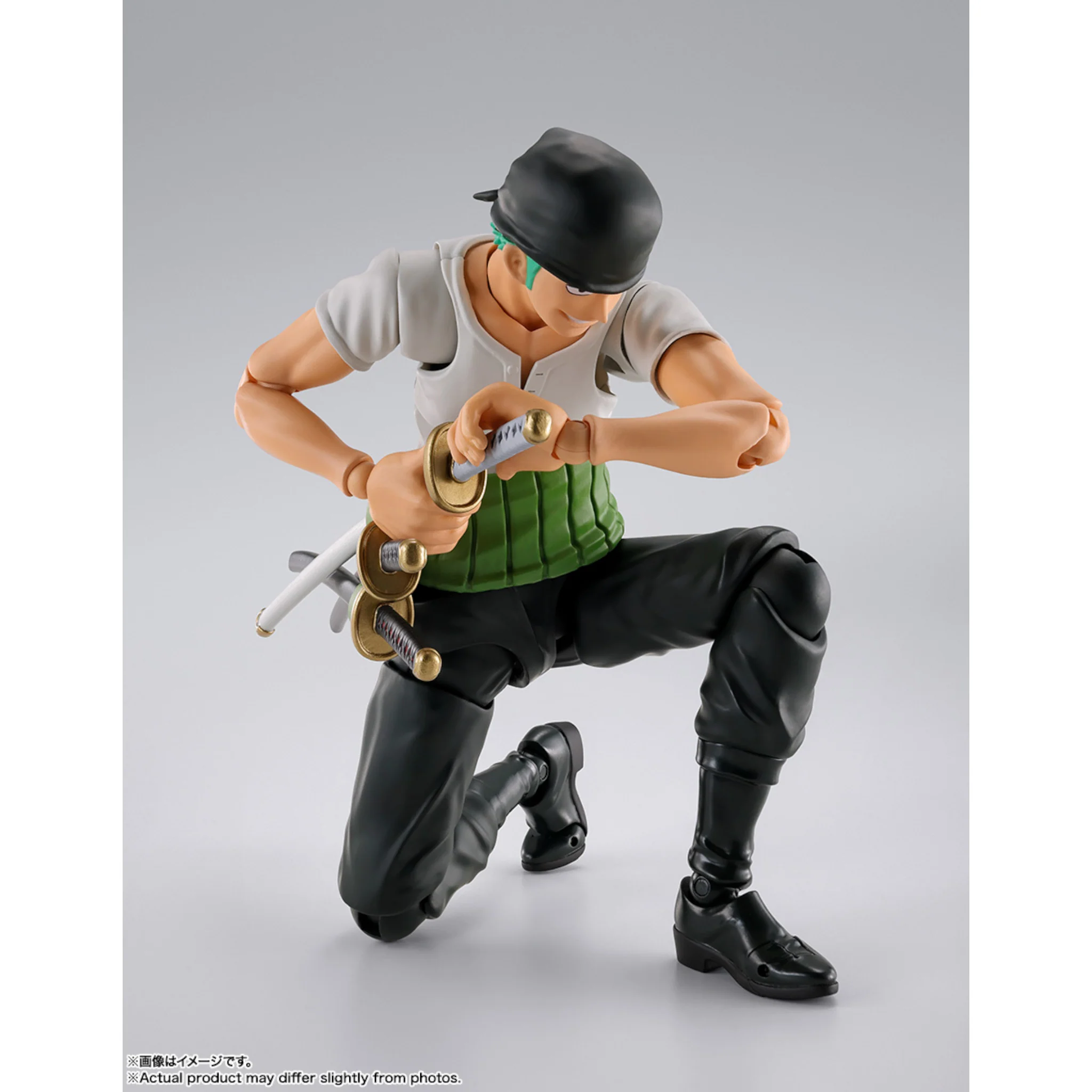 FIGURA ONE PIECE RORONOA ZORO - ROMANCE DAWN - S.H. FIGUARTS BANDAI SPIRITS TAMASHII NATIONS - Image 2