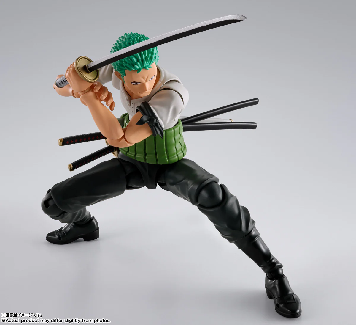 FIGURA ONE PIECE RORONOA ZORO - ROMANCE DAWN - S.H. FIGUARTS BANDAI SPIRITS TAMASHII NATIONS - Image 3