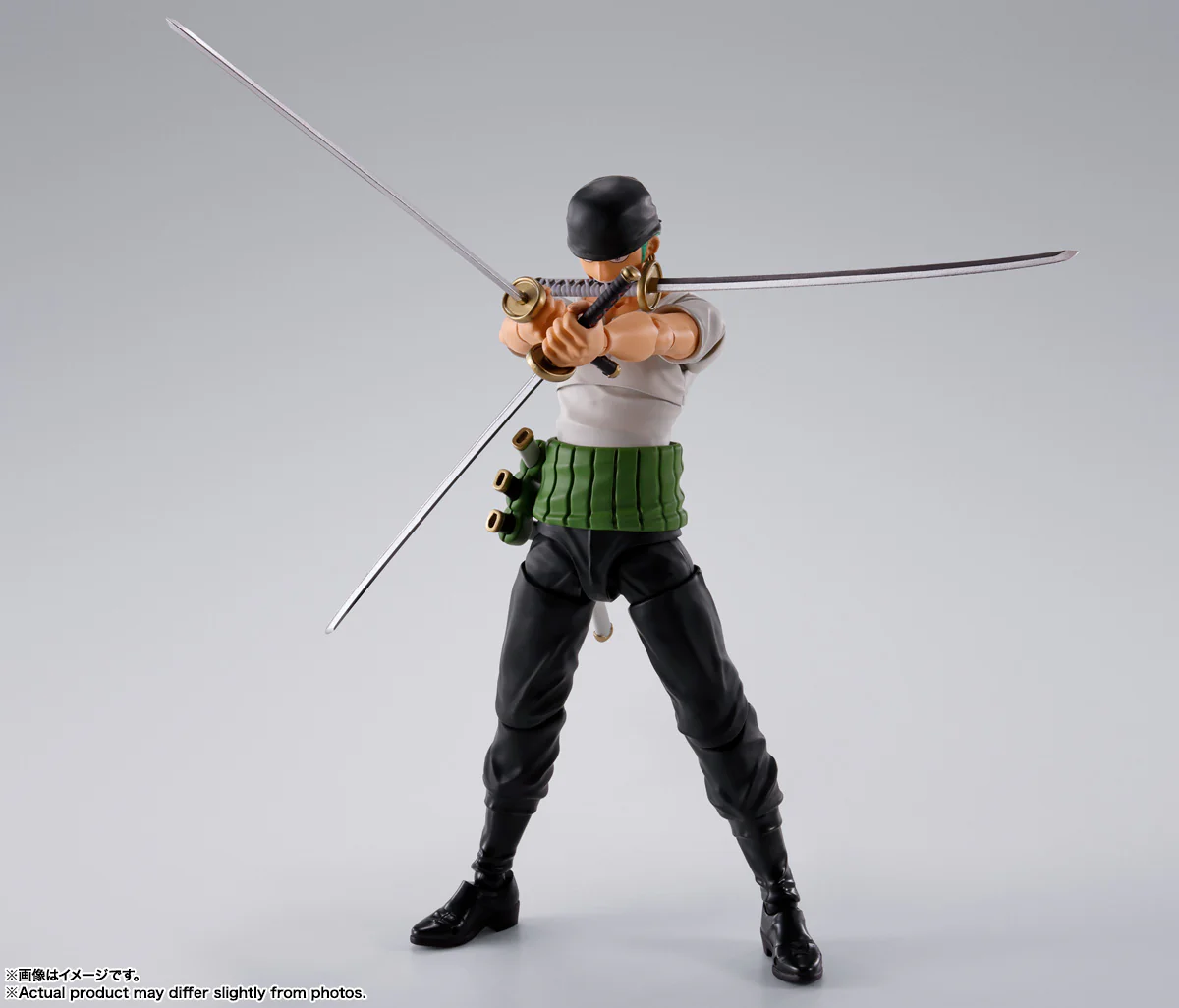 FIGURA ONE PIECE RORONOA ZORO - ROMANCE DAWN - S.H. FIGUARTS BANDAI SPIRITS TAMASHII NATIONS - Image 5