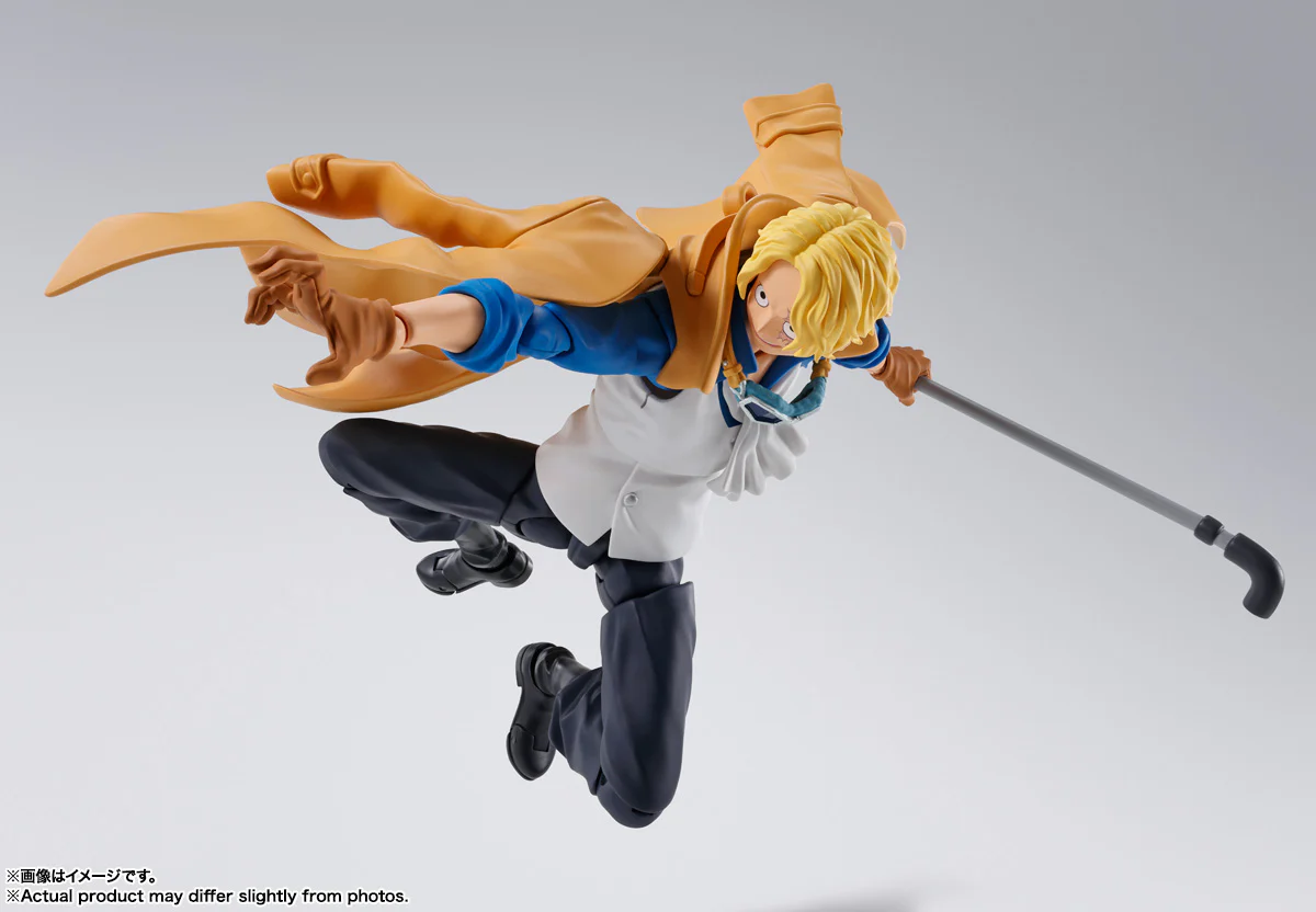 FIGURA ONE PIECE SABO REVOLUTIONARY ARMY CHIEF OF STAFF S.H. FIGUARTS BANDAI SPIRITS TAMASHII NATIONS - Image 7