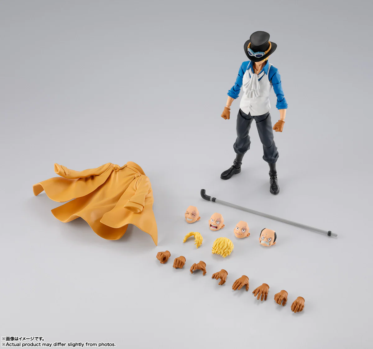 FIGURA ONE PIECE SABO REVOLUTIONARY ARMY CHIEF OF STAFF S.H. FIGUARTS BANDAI SPIRITS TAMASHII NATIONS - Image 8