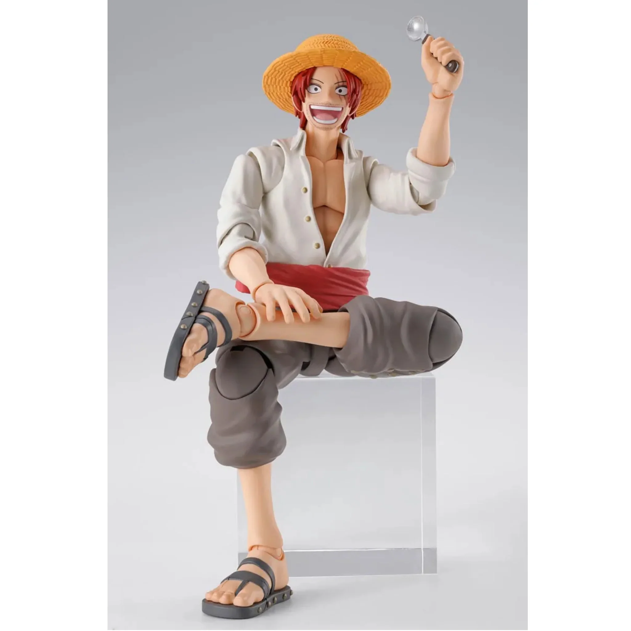 FIGURA ONE PIECE SHANKS & MONKEY D. LUFFY CHILDHOOD S.H. FIGUARTS BANDAI SPIRITS TAMASHII NATIONS - Image 4
