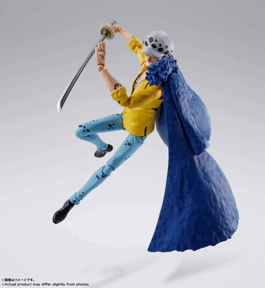 FIGURA ONE PIECE TRAFALGAR LAW THE RAID ON ONIGASHIMA - S.H. FIGUARTS BANDAI SPIRITS TAMASHII NATIONS - Image 4