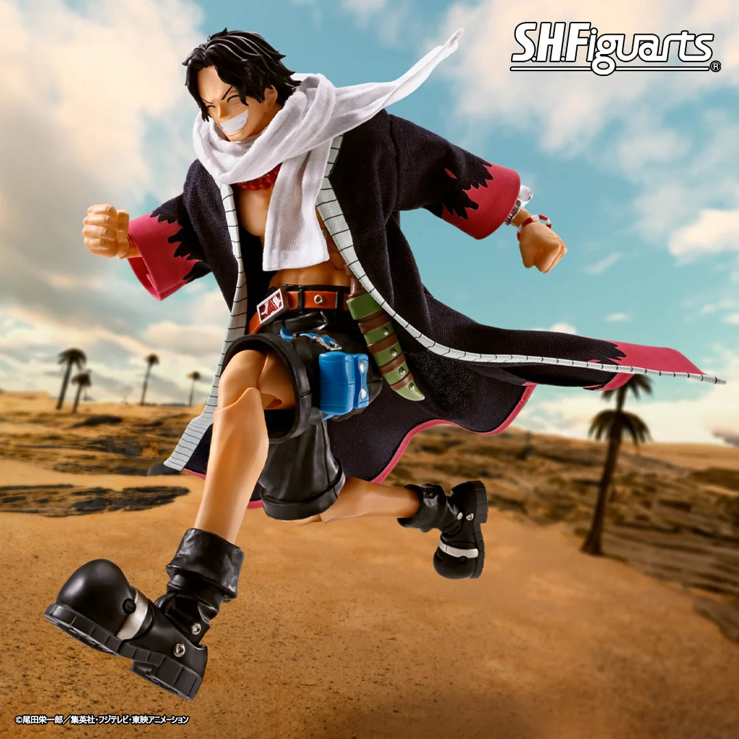 FIGURA ONE PIECE PORTGAS D. ACE -FIRE FIST- S.H. FIGUARTS BANDAI SPIRITS TAMASHII NATIONS 15,5 CM - Image 2