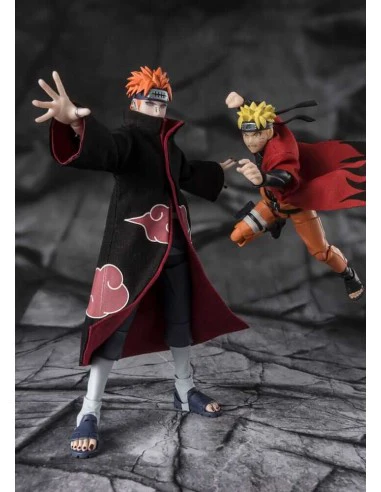 FIGURA PAIN TENDO SIX PATH RINNEGAN NARUTO SHIPPUDEN SH FIGUARTS PREMIUM BANDAI 15.5 CM - Image 7
