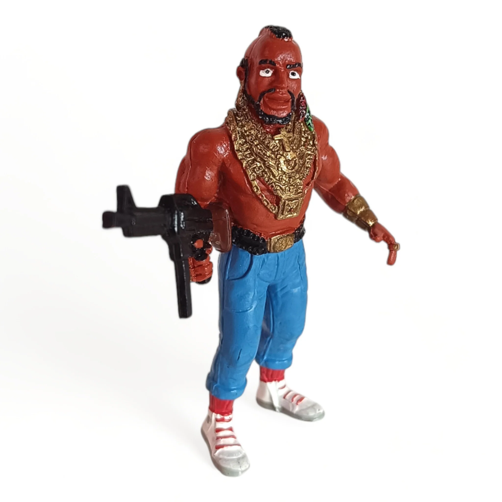 FIGURA PVC M.A BARRACUS THE A-TEAM MR. T COMICS SPAIN 1983 - Image 3
