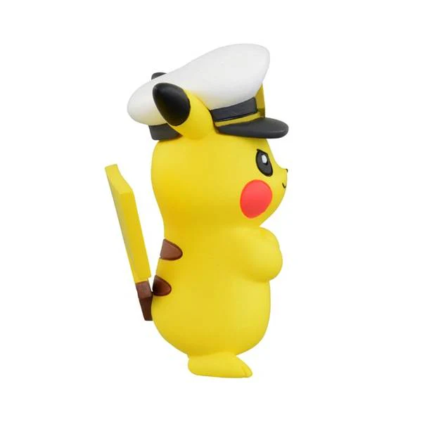 FIGURA PVC POKEMON CAPTAIN PIKACHU MONSTER COLLECTION MS-12 TAKARA TOMY - Image 6