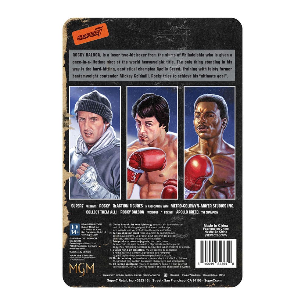 FIGURA ROCKY BALBOA WORKOUT - REACTION SUPER7 - Image 3
