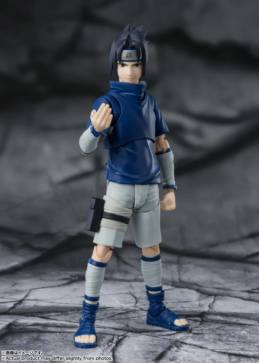 FIGURA SASUKE UCHIHA NINJA PRODIGY UCHIHA CLAN BLOODLINE NARUTO SHIPPUDEN TAMASHII NATIONS - BANDAI SH FIGUARTS - Image 3