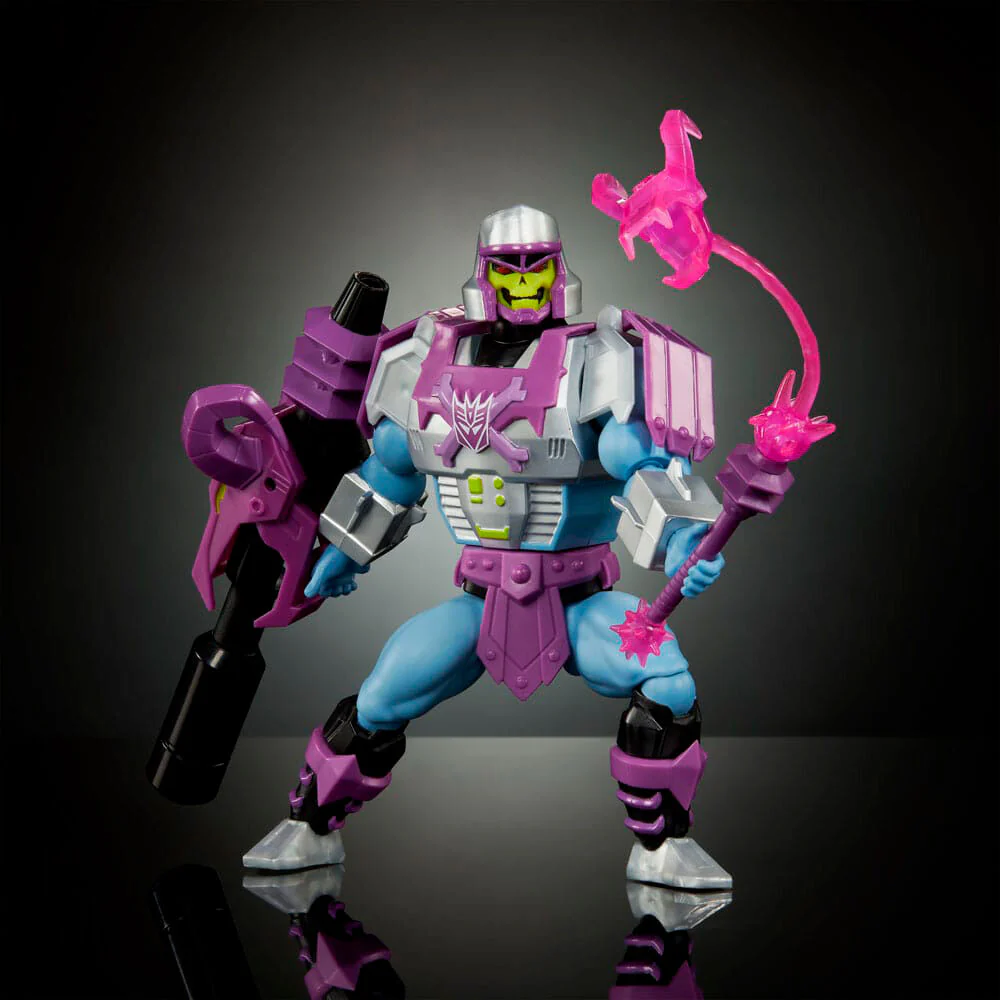 FIGURA SKELETOR MEGATRON TRANSFORMERS X MASTERS OF THE UNIVERSE - Image 4