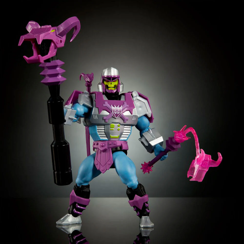 FIGURA SKELETOR MEGATRON TRANSFORMERS X MASTERS OF THE UNIVERSE - Image 5