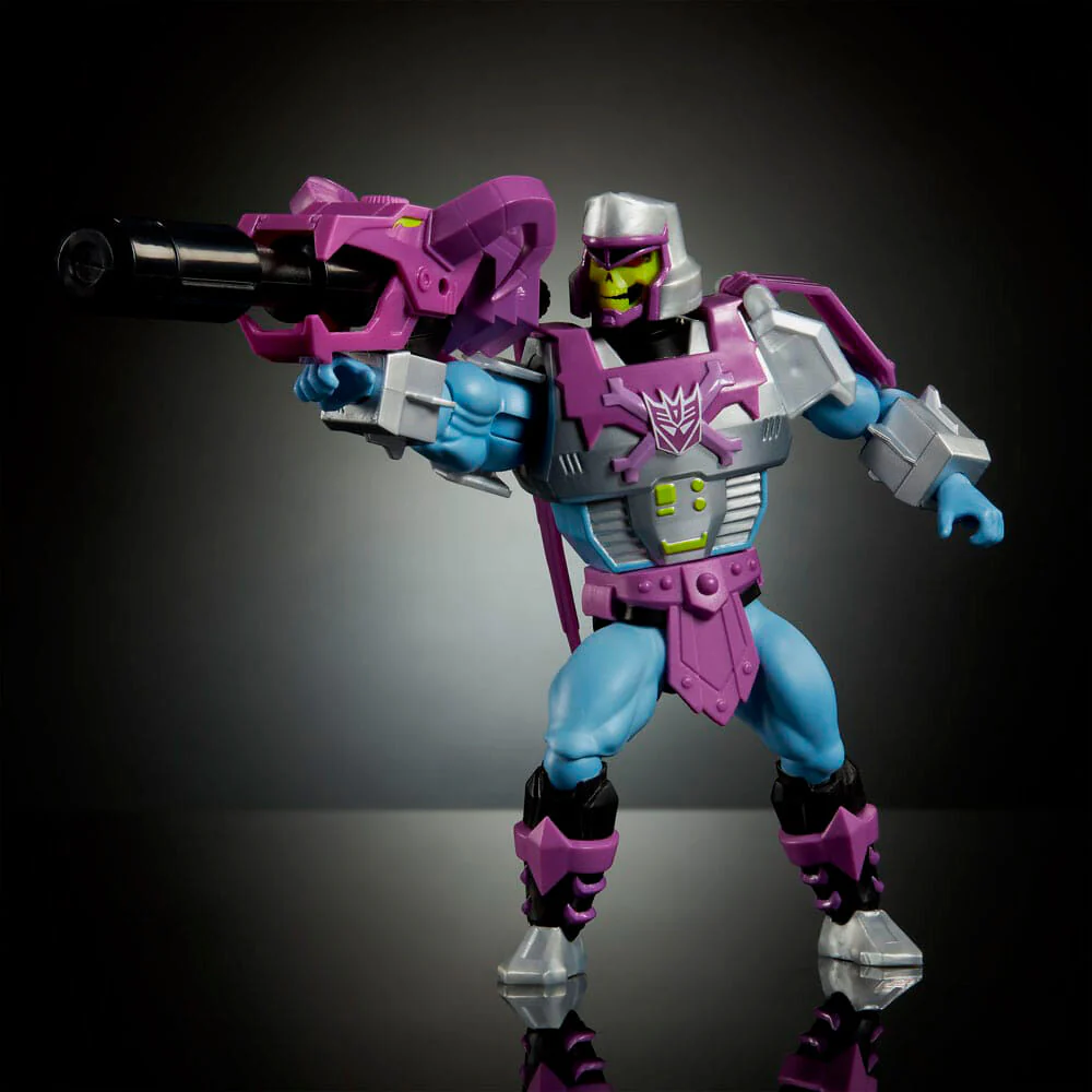 FIGURA SKELETOR MEGATRON TRANSFORMERS X MASTERS OF THE UNIVERSE - Image 7