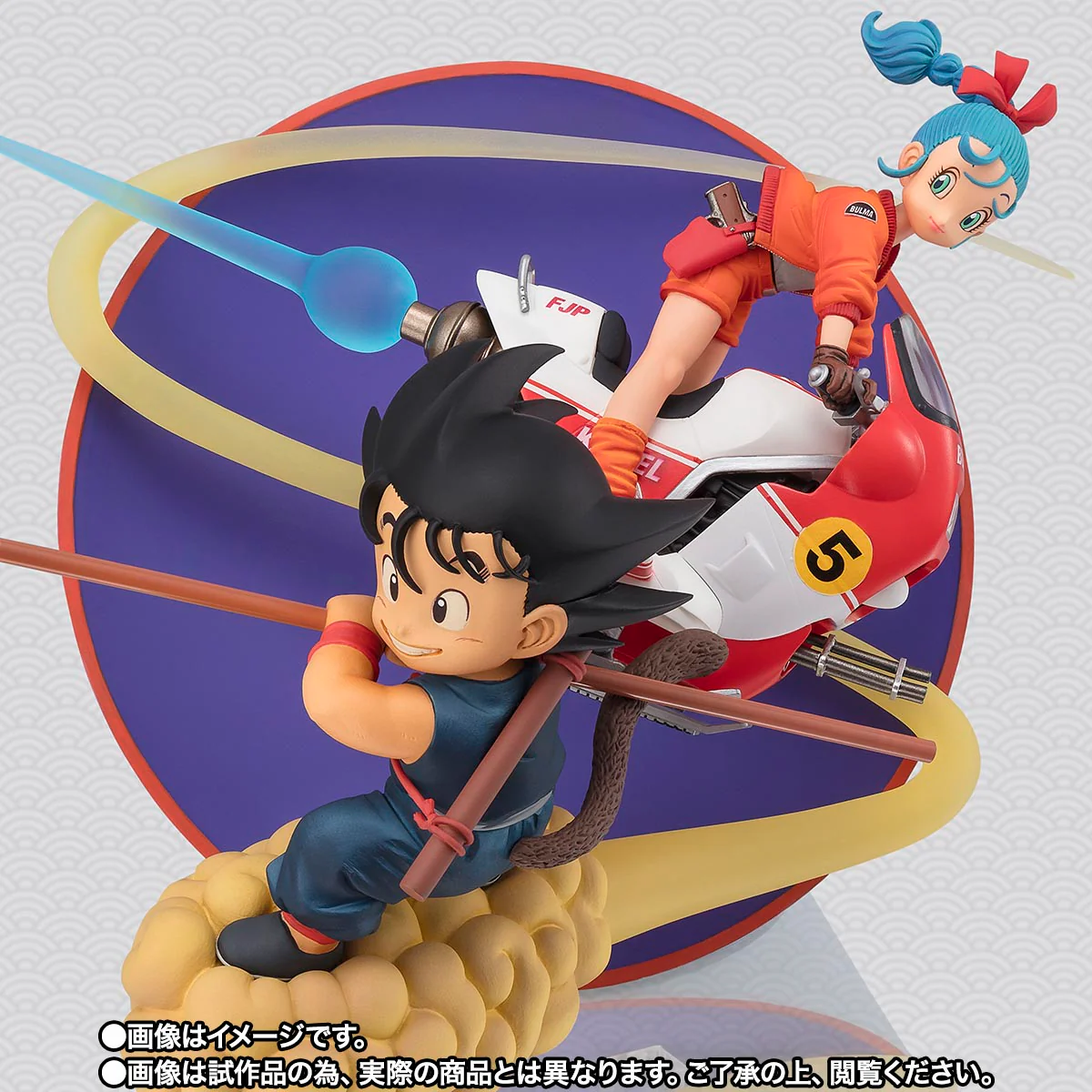 FIGURA SON GOKU & BULMA DRAGON BALL FIGUARTS ZERO COLLECTORS SHOP - TAMASHII NATIONS - Image 2