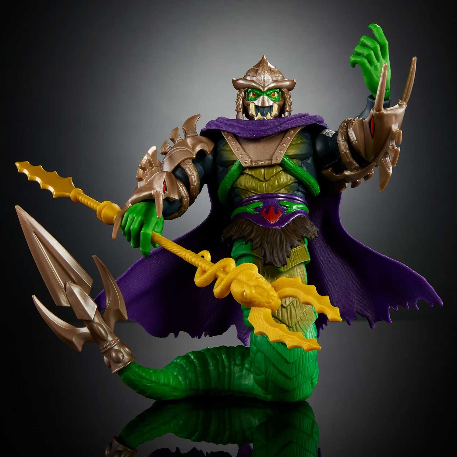 FIGURA SUPER SHREDDER TURTLES OF GRAYSKULL MASTERS OF THE UNIVERSE ORIGINS DELUXE - Image 4