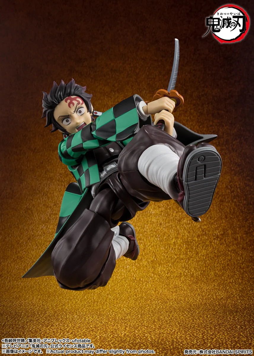 FIGURA TANJIRO KAMADO THE FINAL BATTLE INFINTY CASTLE - KIMETSU NO YAIBA / DEMON SLAYER - S.H. FIGUARTS - Image 2