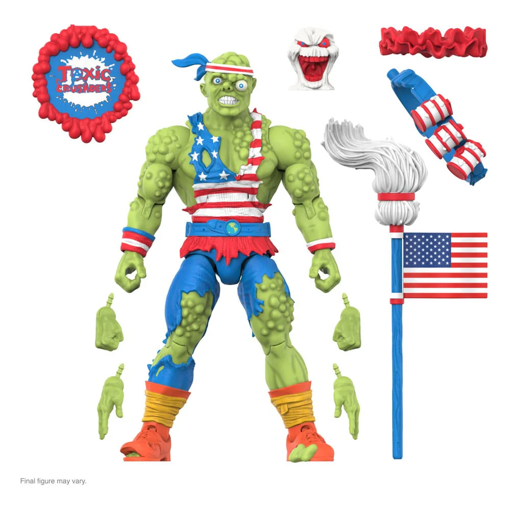 FIGURA TOXIC CRUSADERS TOXIE ULTIMATES SUPER7 - Image 2