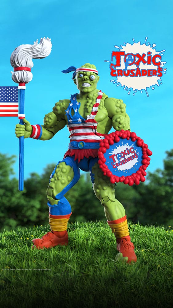 FIGURA TOXIC CRUSADERS TOXIE ULTIMATES SUPER7 - Image 4
