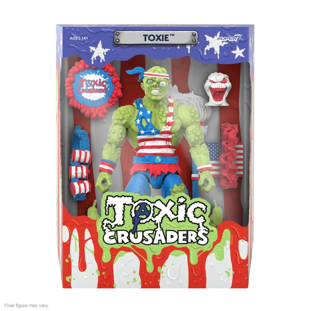 FIGURA TOXIC CRUSADERS TOXIE ULTIMATES SUPER7 - Image 5