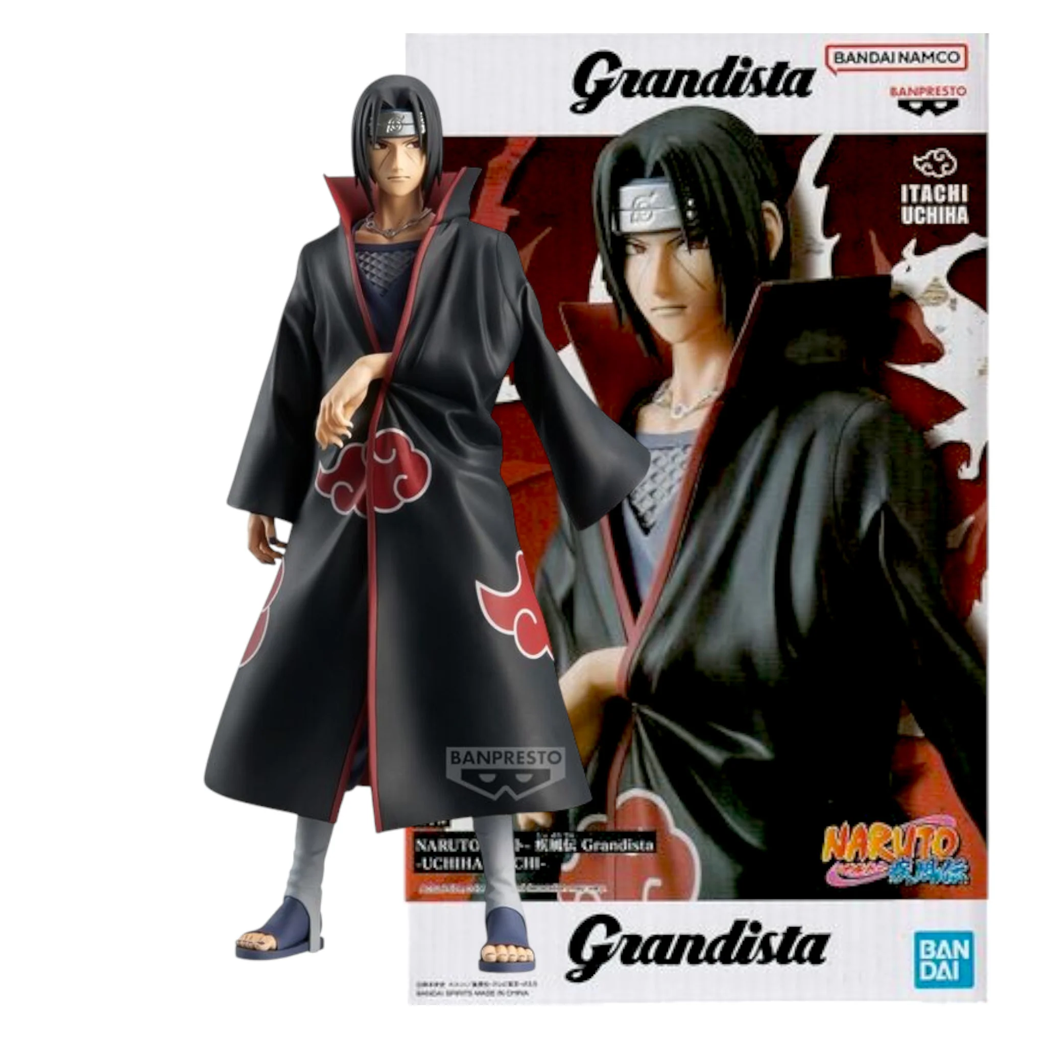 FIGURA UCHIHA ITACHI GRANDISTA NARUTO SHIPPUDEN BANPRESTO