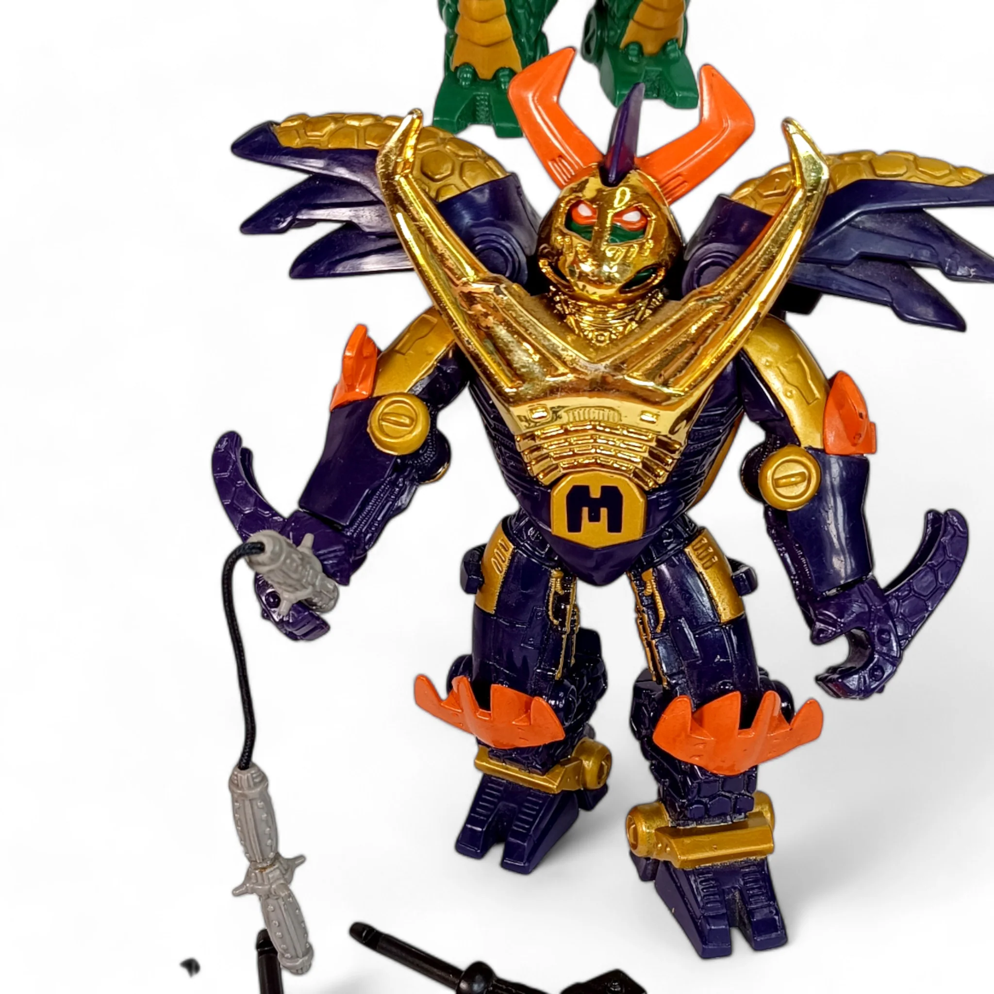 FIGURAS CYBER SAMURAI TEENAGE MUTANT NINJA TURTLES PLAYMATES 1994 - Image 5