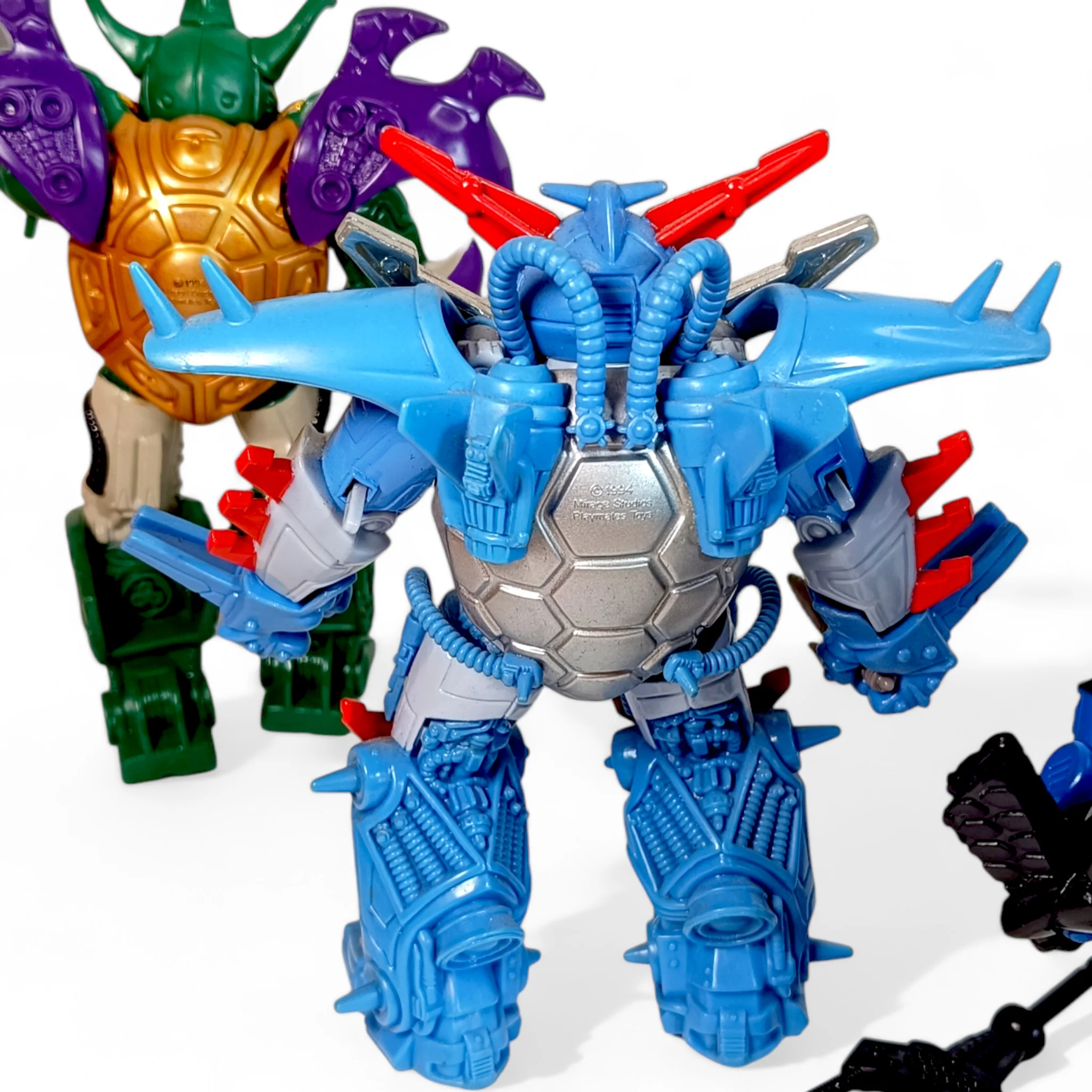 FIGURAS CYBER SAMURAI TEENAGE MUTANT NINJA TURTLES PLAYMATES 1994 - Image 7