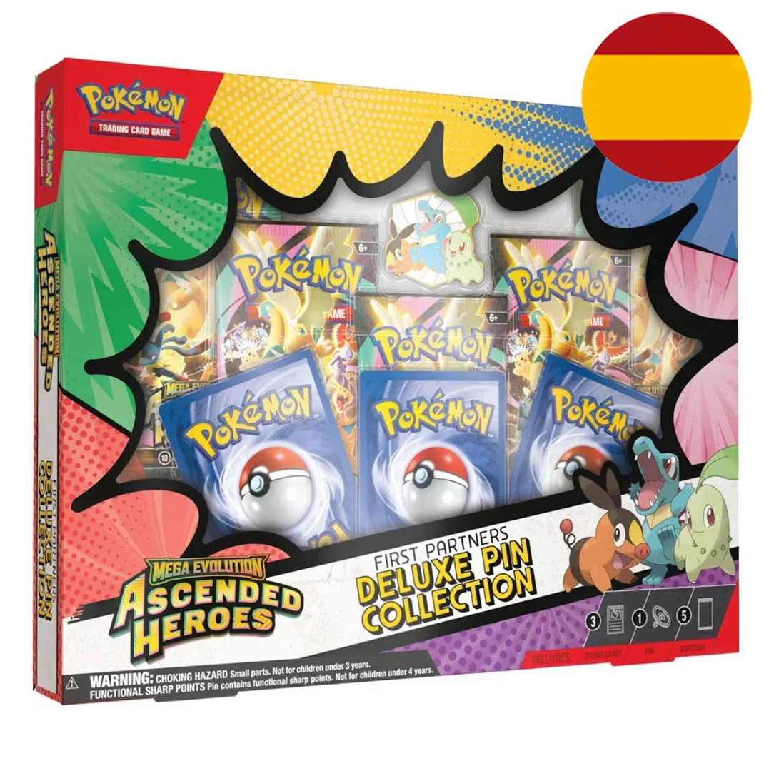 PIN COLLECTION SERIE 1 HEROES ASCENDENTES POKEMON (ESPAÑOL)